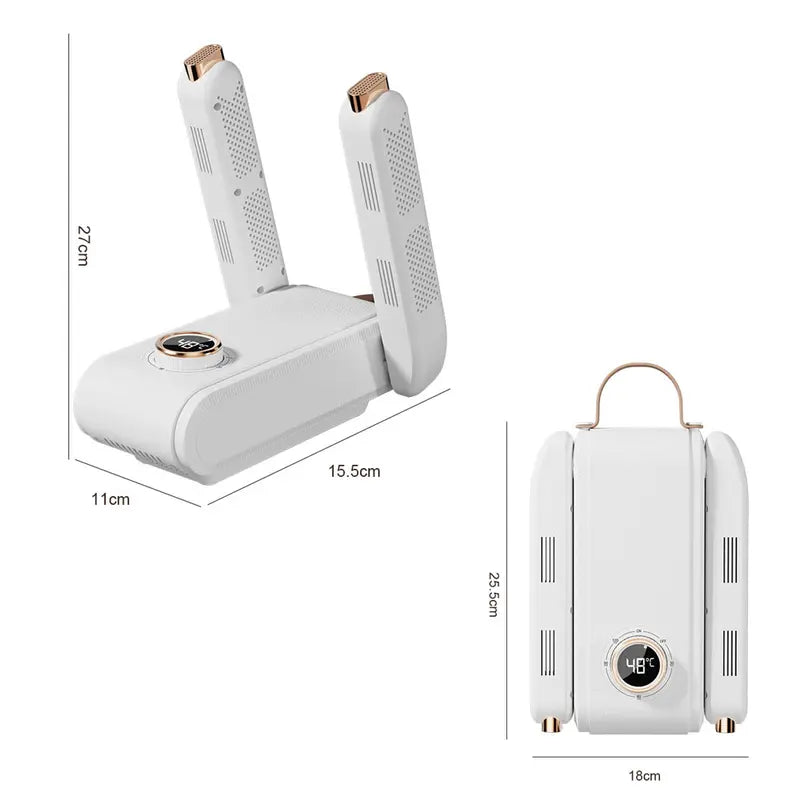 360° Digital Shoe Dryer with Hot Air Circulation