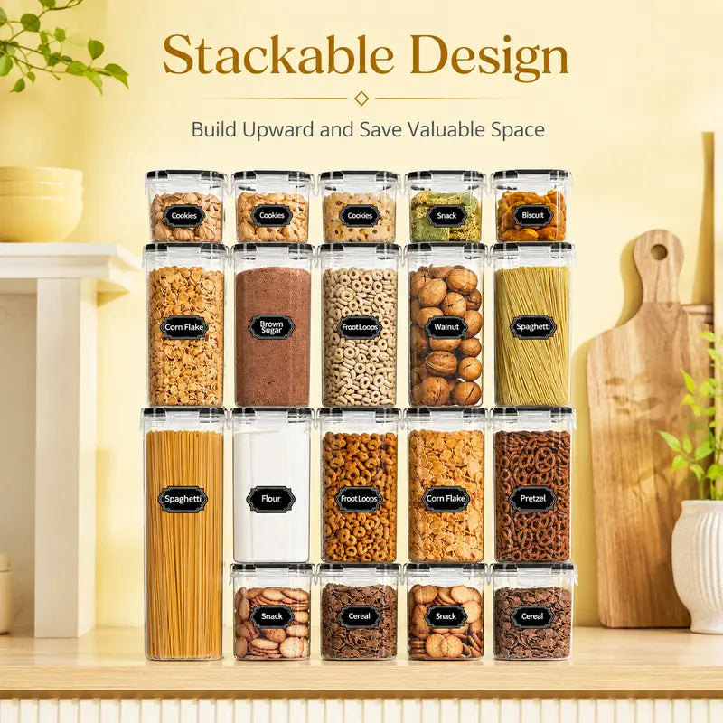 32-Piece Airtight Food Storage Container Set