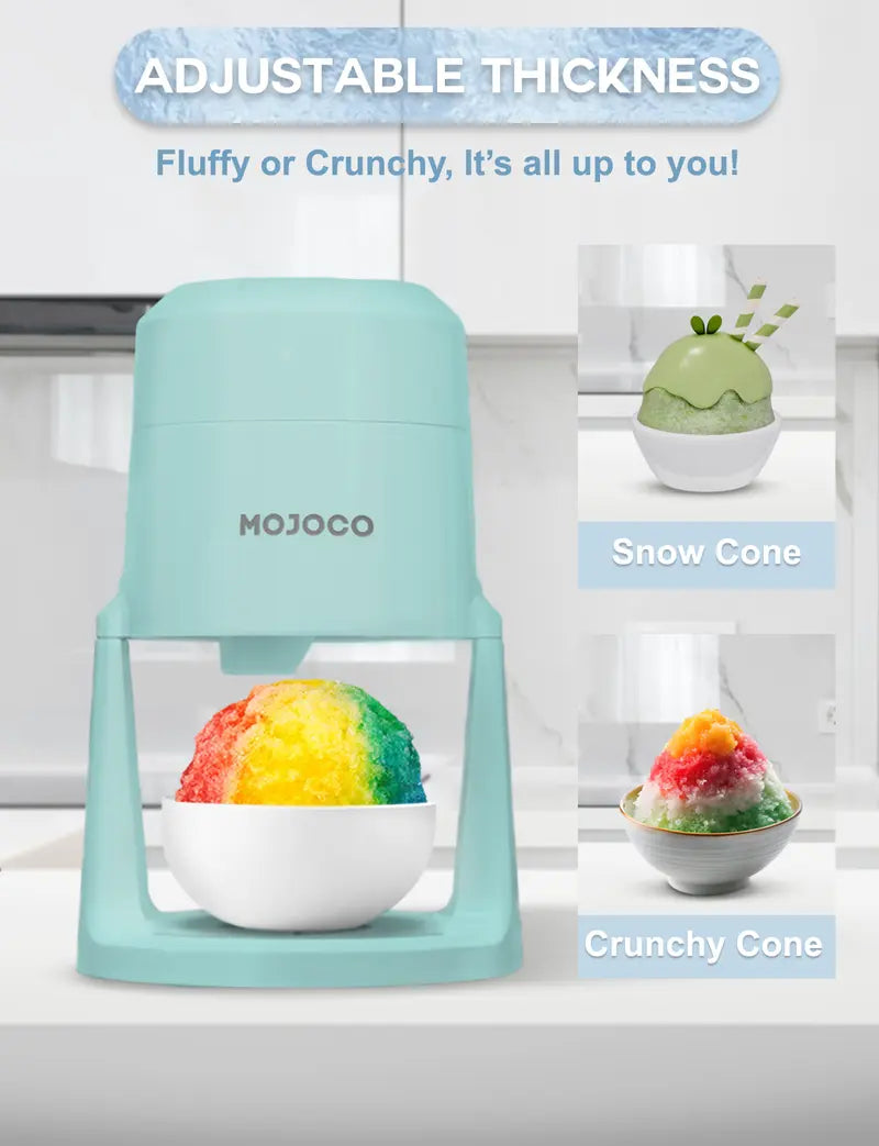 Portable Plastic Ice Shaver Machine