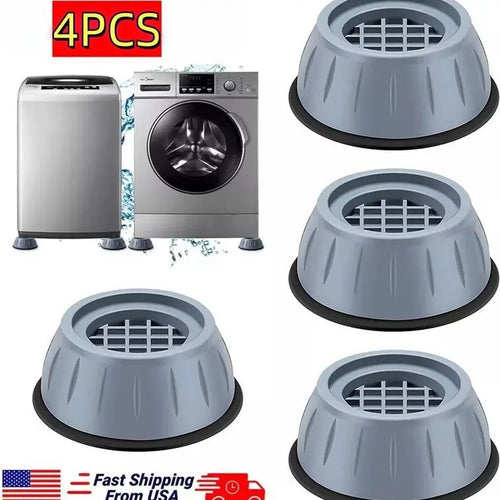 4PCS Durable Anti-Vibration Washing Machine Support Pads