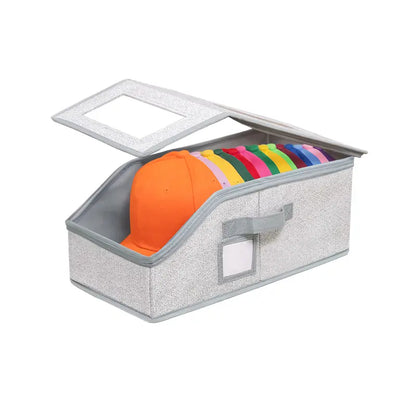 Stackable Trapezoid Cap Storage System