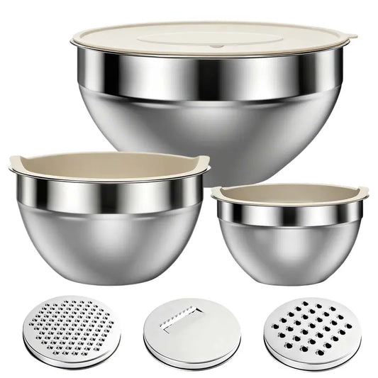 6 Piece Mixing Bowl with Lids Set