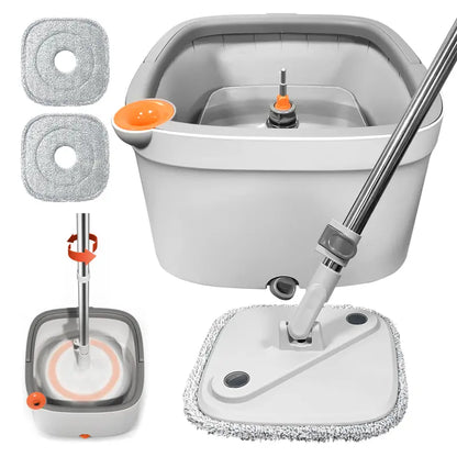Easy Wring Spinning Mop and Bucket Set