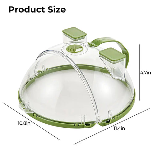 Upgraded Foldable Microwave Splatter Cover