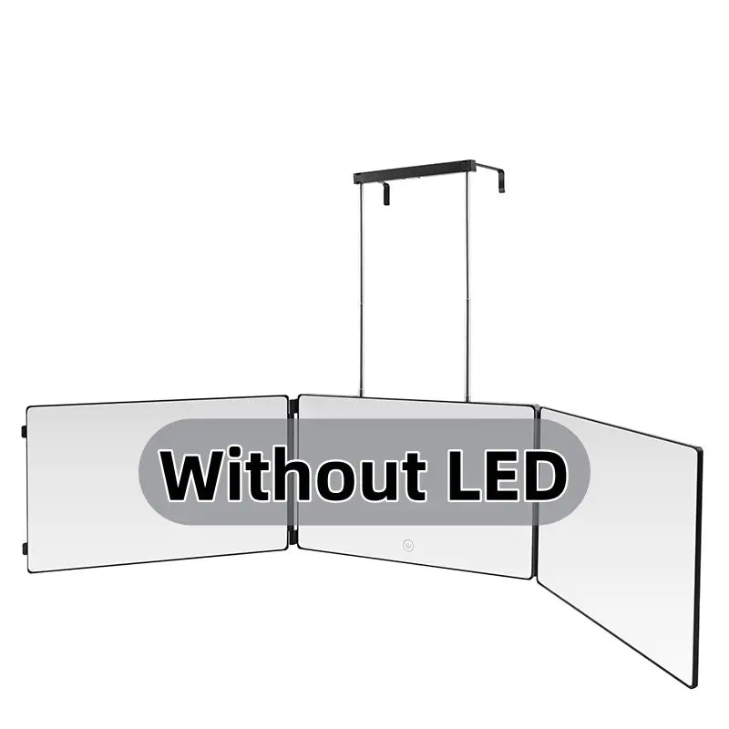 Adjustable LED Lit 3-Way Mirror