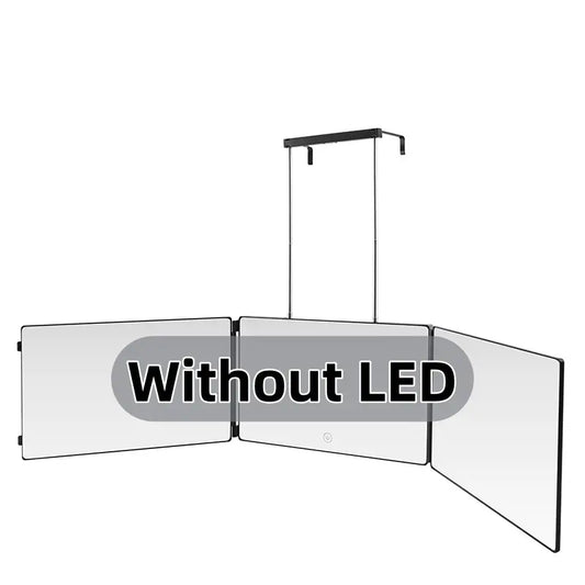 Adjustable LED Lit 3-Way Mirror