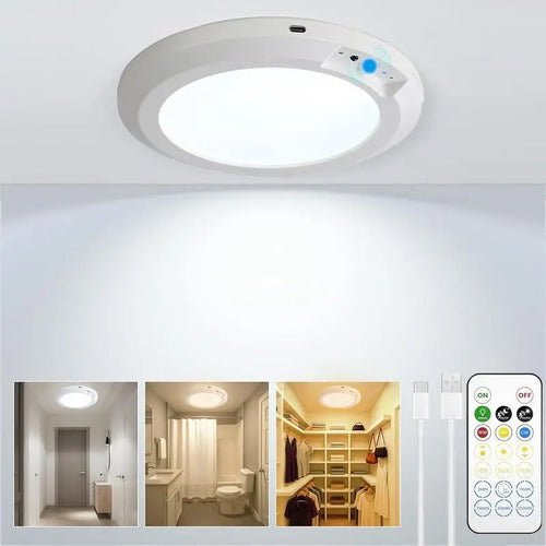 Rechargeable Motion Sensor Ceiling Light