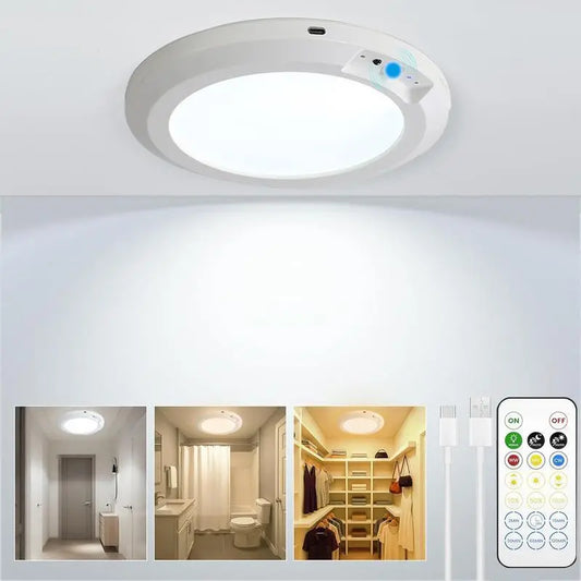 Rechargeable Motion Sensor Ceiling Light
