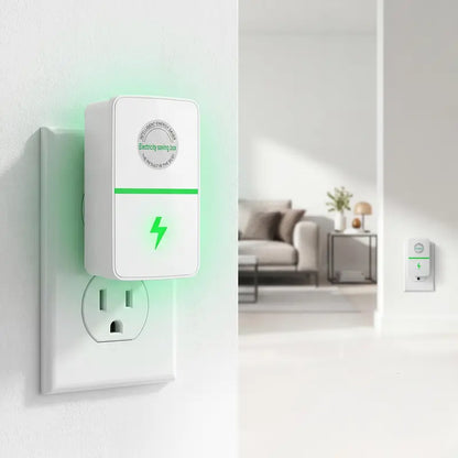 Indoor Plug-In Power Saver Box with US Outlet Wall Plug