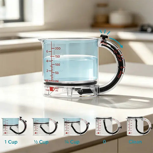 4-in-1 Adjustable Kitchen Measuring Cup Utensil