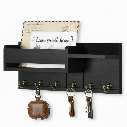 Key Wooden Holder for Wall
