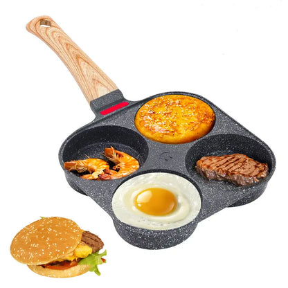 Non-stick Hole Design Egg Frying Pan