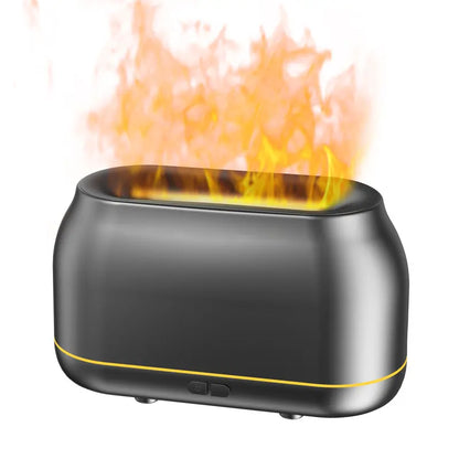 160ml 7-Color Flame Essential Oil Diffuser