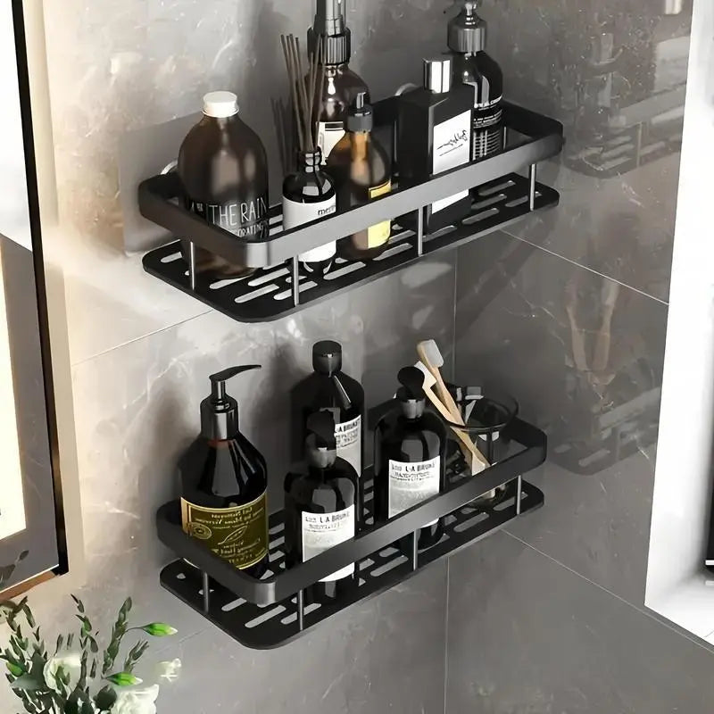 Wall-Mounted Shower Rack