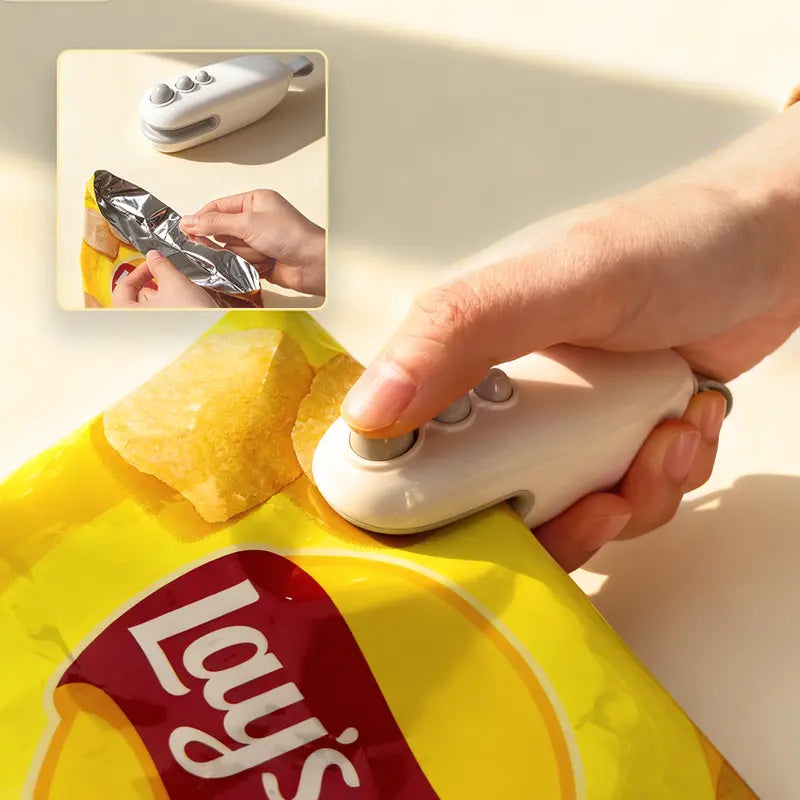 Mini snack bag sealing machine