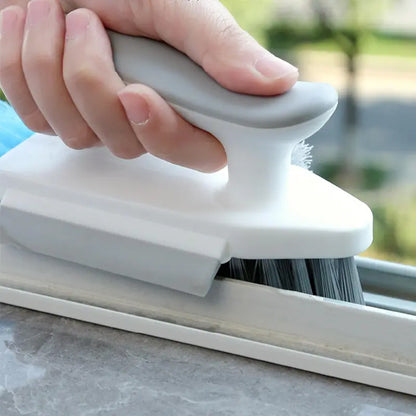 1 Count 4-in-1 Cleaning Brush with Handle