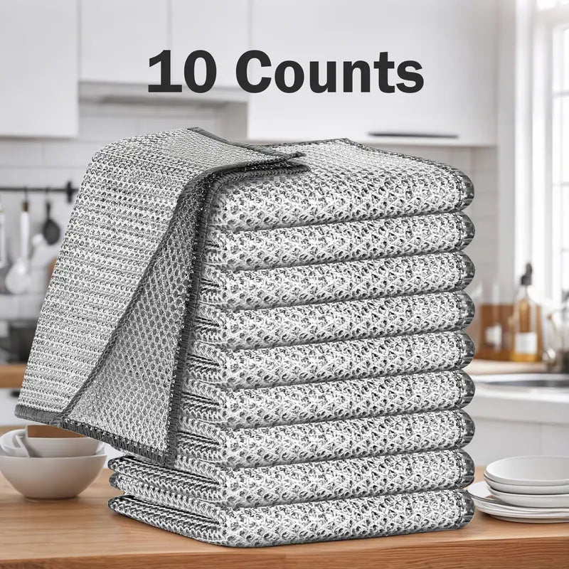 10 Counts Dishwashing Rags