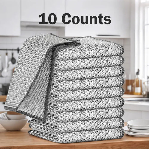 10 Counts Dishwashing Rags