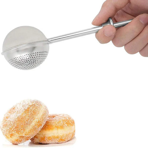 Bakeware 2-Pc 304 Stainless Steel Flour Duster & Sifter Utensils