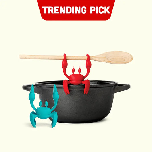 Crab Silicone Utensil Rest
