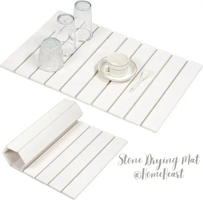 Large Diatomaceous Earth Dish Drying Mat