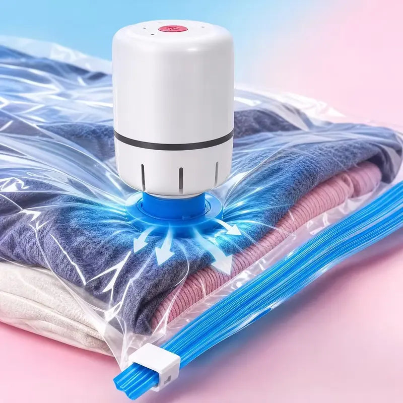 Cordless Portable Vacuum Storage Bag Set