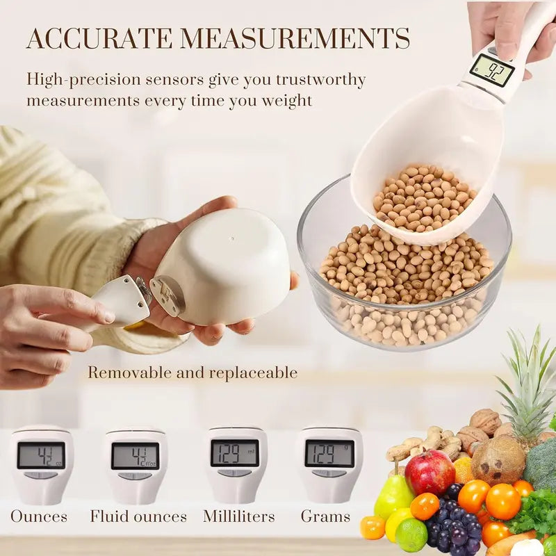 Digital Food Measuring Scoop Scale