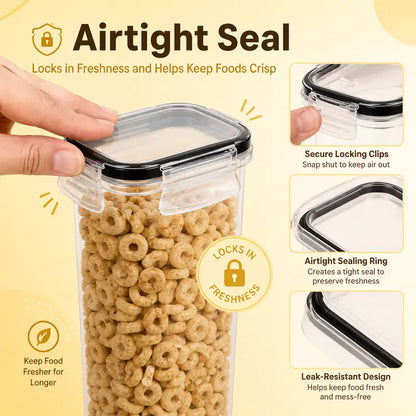 32-Piece Airtight Food Storage Container Set