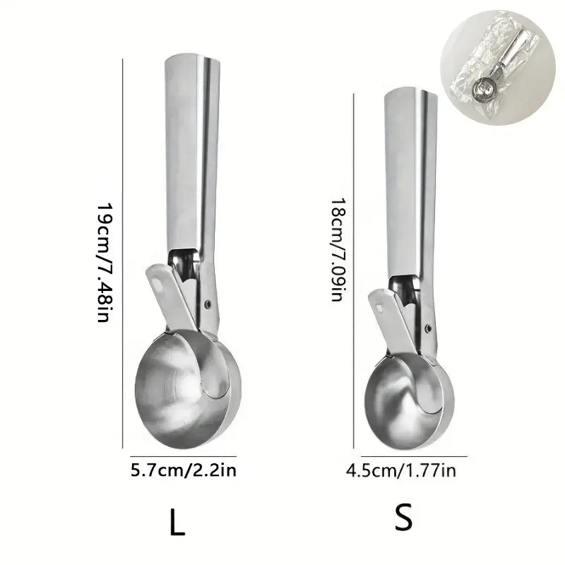 Stainless Steel Ice Cream Scoop