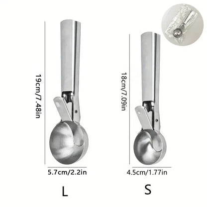 Stainless Steel Ice Cream Scoop