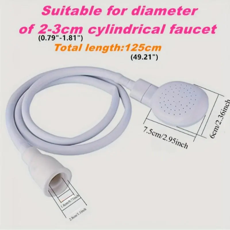 Portable Sink Faucet Sprayer Attachment