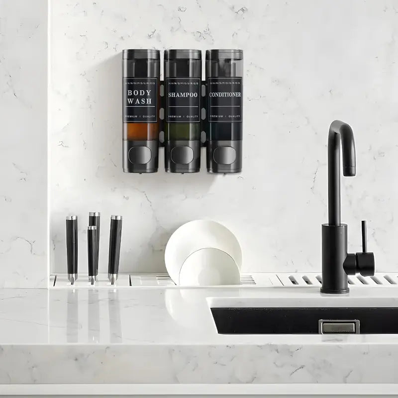 Shampoo and Conditioner Dispenser