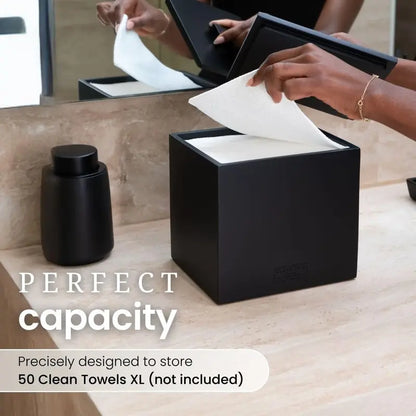 Matte Onyx Cement Box