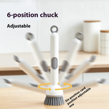 6-in-1 ABS Dish Brush