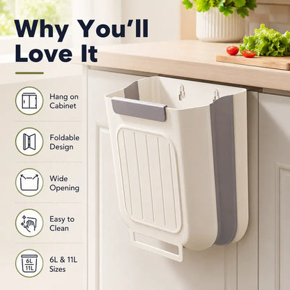 Foldable Kitchen Trash Can