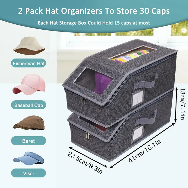 Stackable Trapezoid Cap Storage System