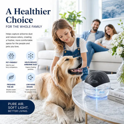 Black Original Air Purifier with Water Filter