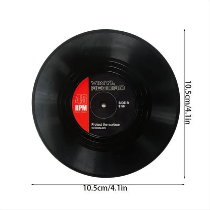 Retro Disc Design Drink Coaster
