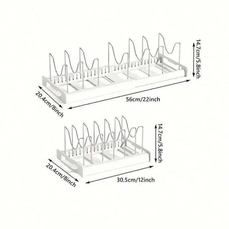 Expandable Kitchen Drawer Rack