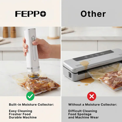 Vacuum Sealer for Food with Visible Water Tank