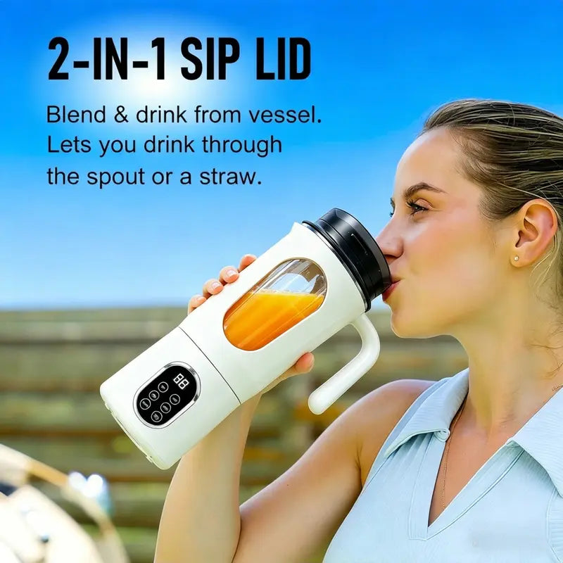 Portable USB Rechargeable 4-in-1 Handheld Mini Stick Blender