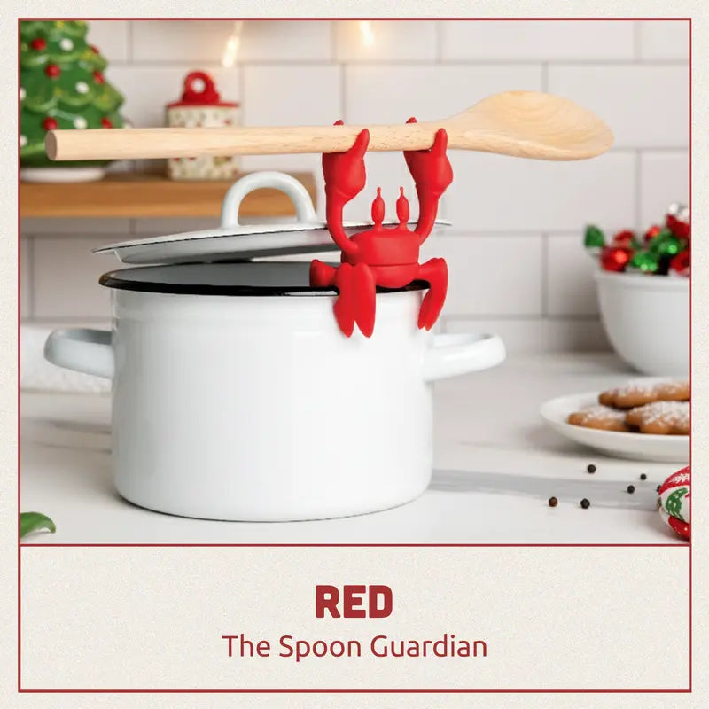 Crab Silicone Utensil Rest