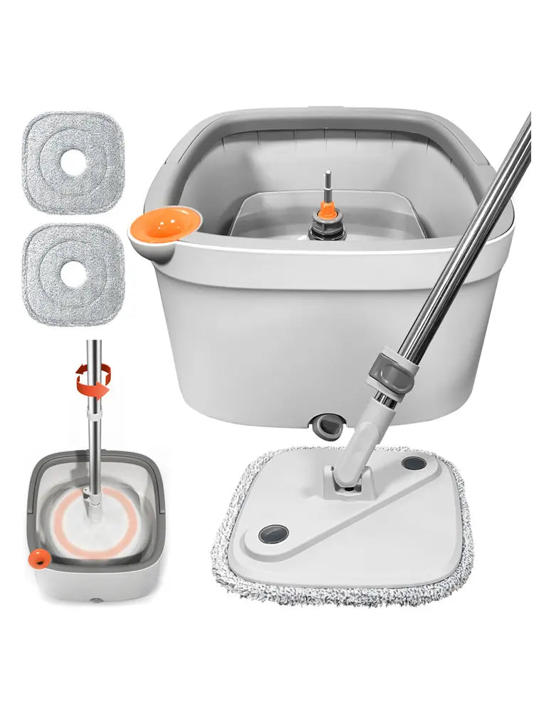 Easy Wring Spinning Mop and Bucket Set