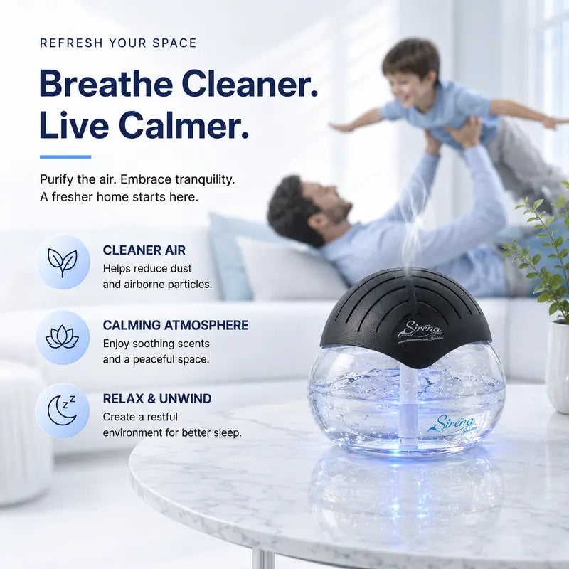 Black Original Air Purifier with Water Filter