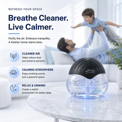 Black Original Air Purifier with Water Filter