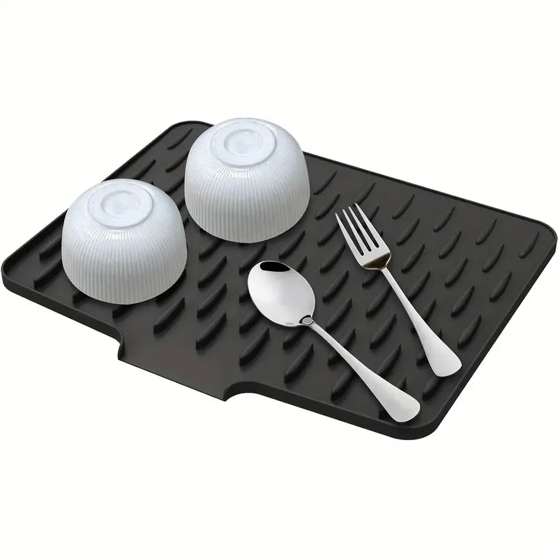 Non-Slip Silicone Kitchen Drain Mat