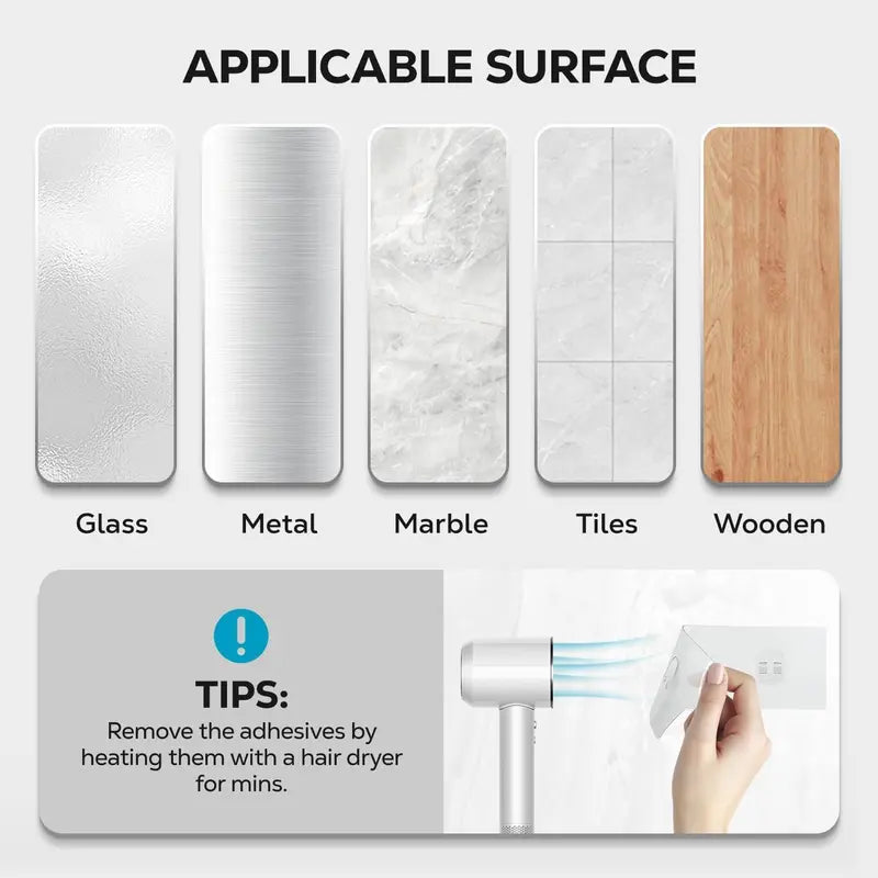 Stainless Steel Adhesive Soap Holder
