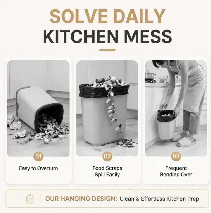 Foldable Kitchen Trash Can