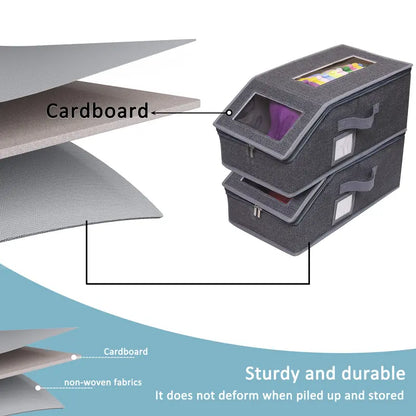 Stackable Trapezoid Cap Storage System