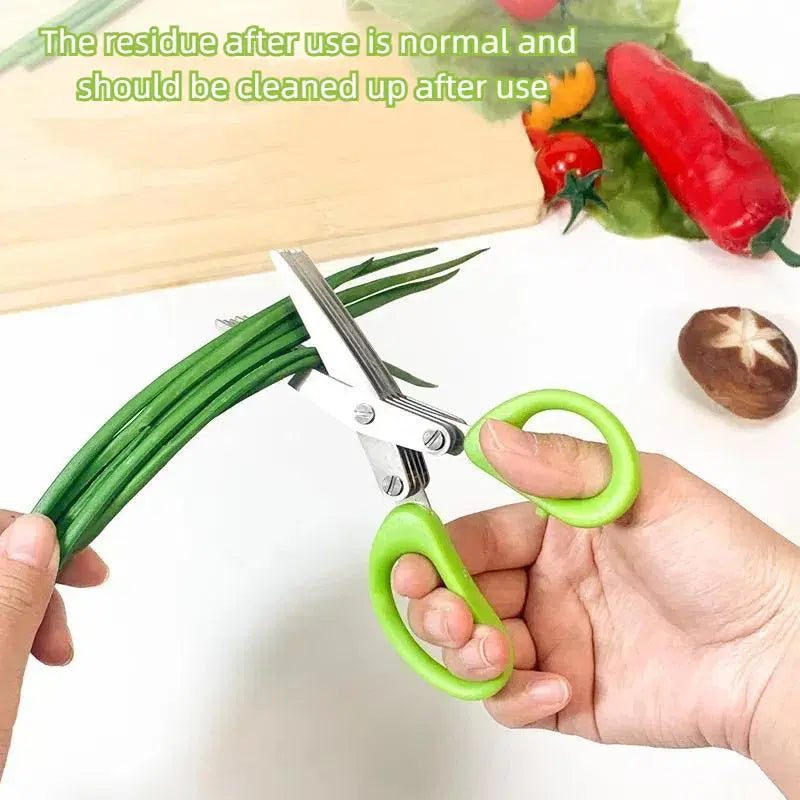 Stainless Steel Multi-layers Kitchen Scissors